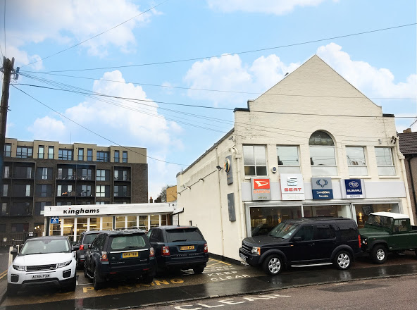 kinghams land rover garage in croydon